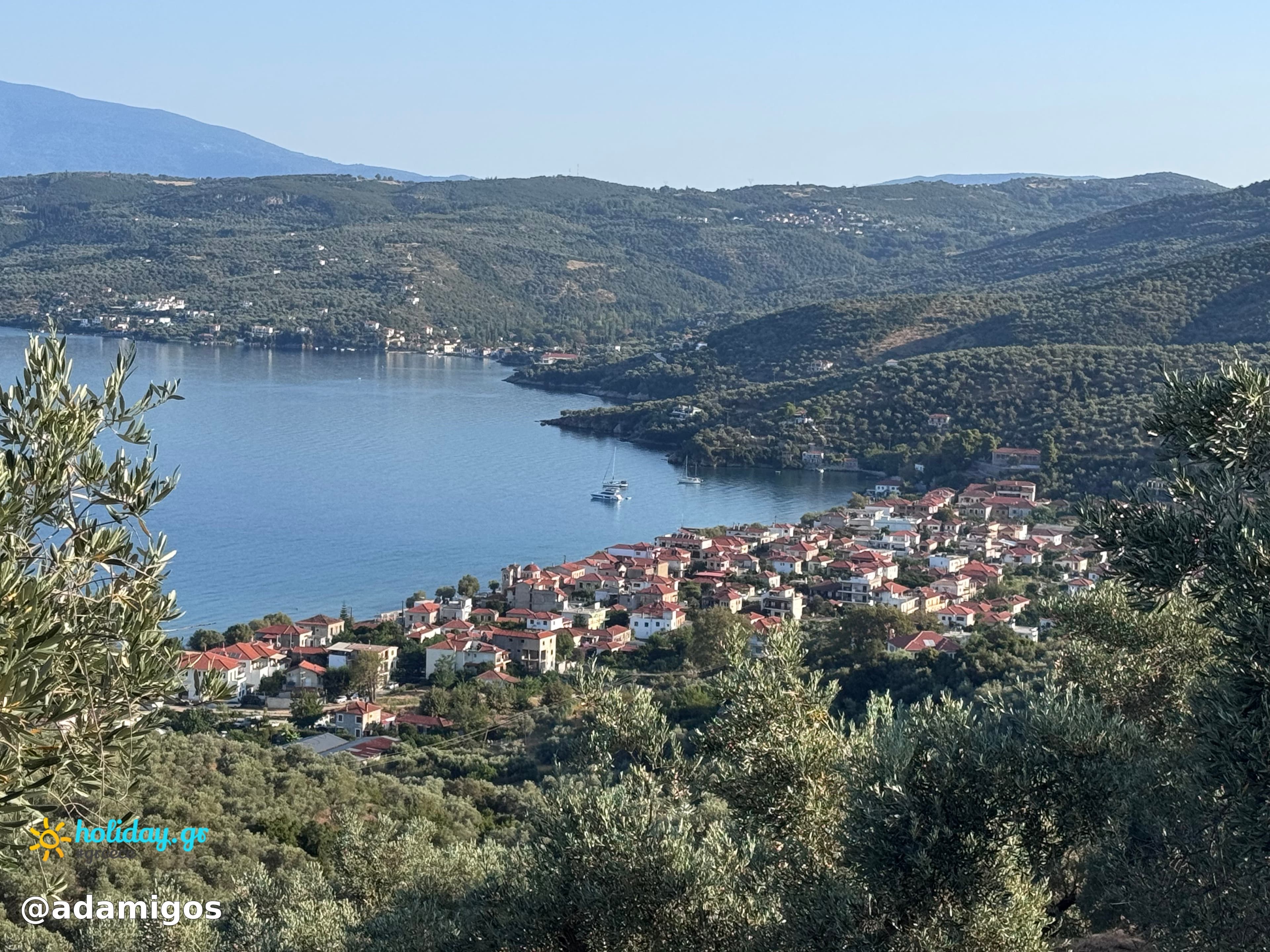 Θέα στη Μηλίνα