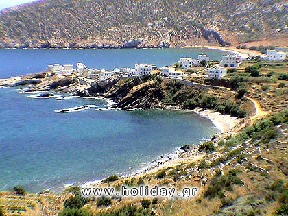 The fishing village of Apollonas