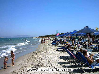 The cosmopolitan beach ata Marmari
