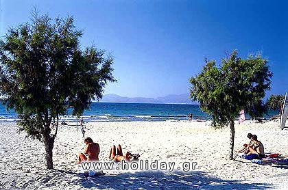 Tigaki: a beautiful sandy beach