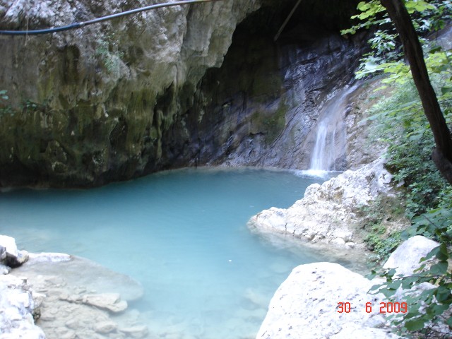Nidri waterfall