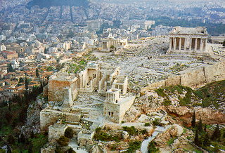 Acropolis The Acropolis hill (acro - edge, polis - city), so called the Sacred Rock of Athens, is the most important site of the city and constitutes one of the most recognizable monuments of the world. 