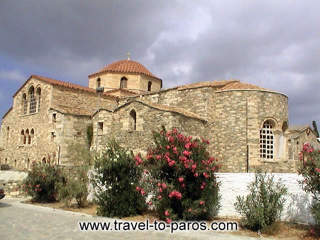 Ekatontapiliani The church of Ekatontapyliani is one of the most important paleochristian monuments in Greece