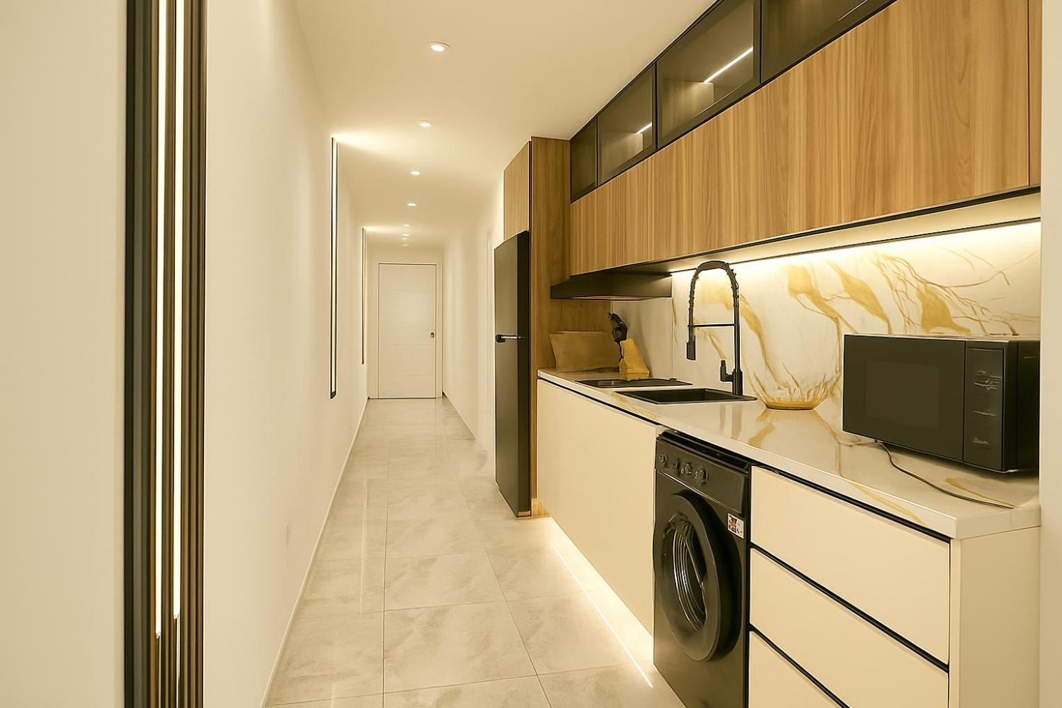 Two-Bedroom Apartment with Pool View