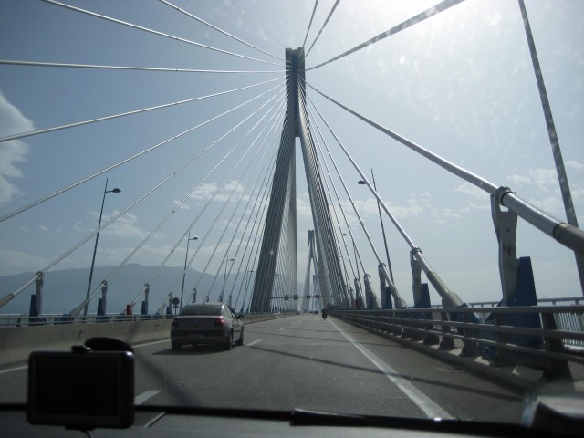 On the bridge